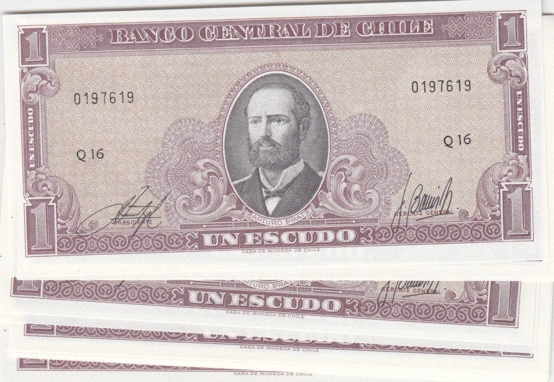 Chile 1 Escudo 1964 (15)
UNC Pick 136.