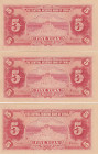 China 5 Yuan 1940 (3)
UNC Pick J10e.