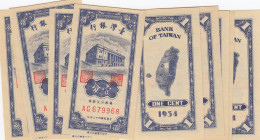 China 1 Cent 1954 (10) Taiwan
UNC Pick 1963.