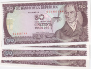 Colombia 50 Pesos 1981 (10)
UNC pick 422a.
