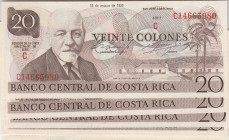 Costa Rica 20 Colones 1980 (7)
UNC Pick 238c.