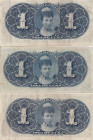 Cuba 1 Peso 1896 (3)
VF Pick 47a.