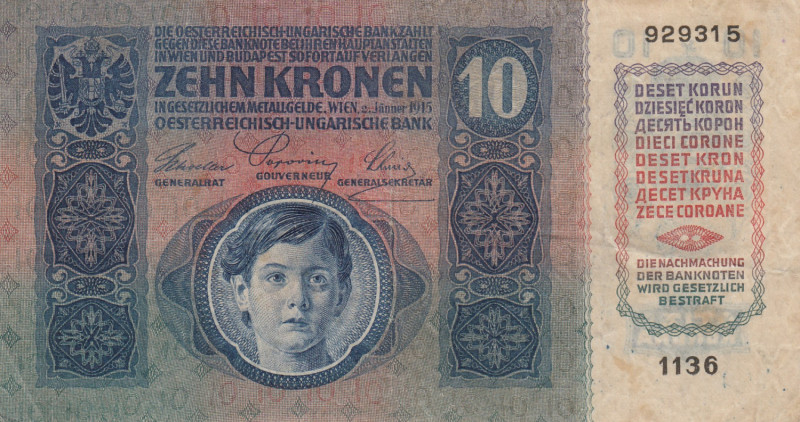 Czehoslovakia 10 Korun 1919
VF Pick 1.