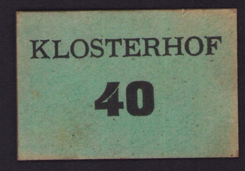 Estonia, Russia - Klosterhof (Kloostri) Mansion 40, local note
AU. Karu TK 36. Ä...