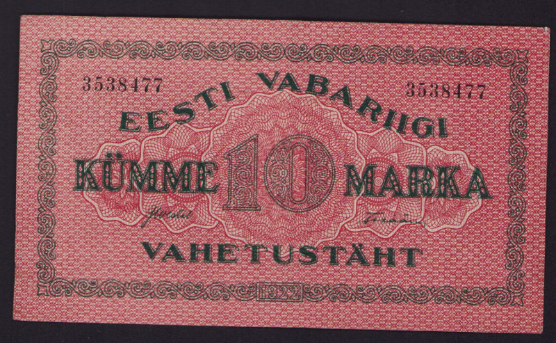 Estonia 10 marka 1922
VF