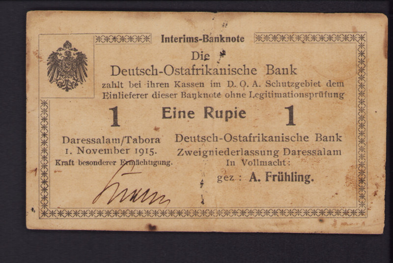 Germany, East Africa 1 rupia 1916
VF