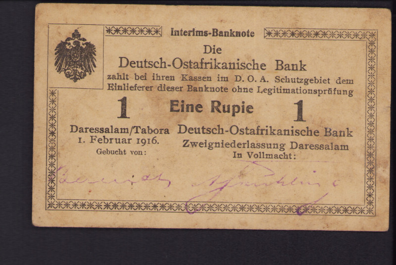 Germany, East Africa 1 rupia 1916
XF-