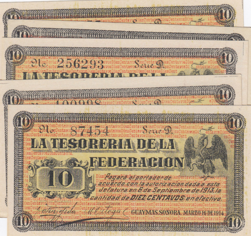 Mexico 10 Centavos 1914 (5)
AU Pick 1058