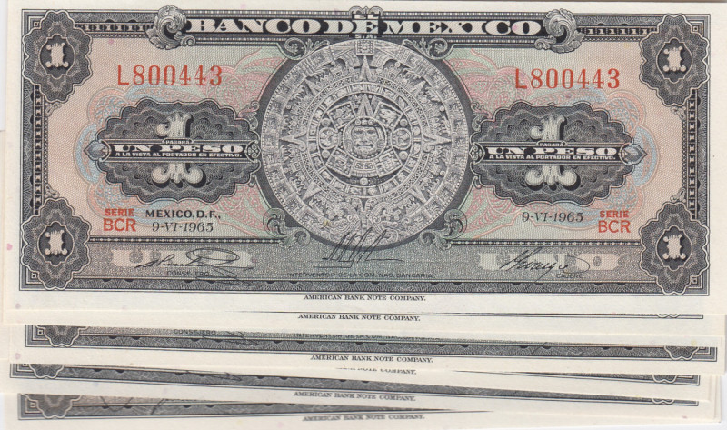 Mexico 1 Peso 1965 (10)
UNC Pick 59i