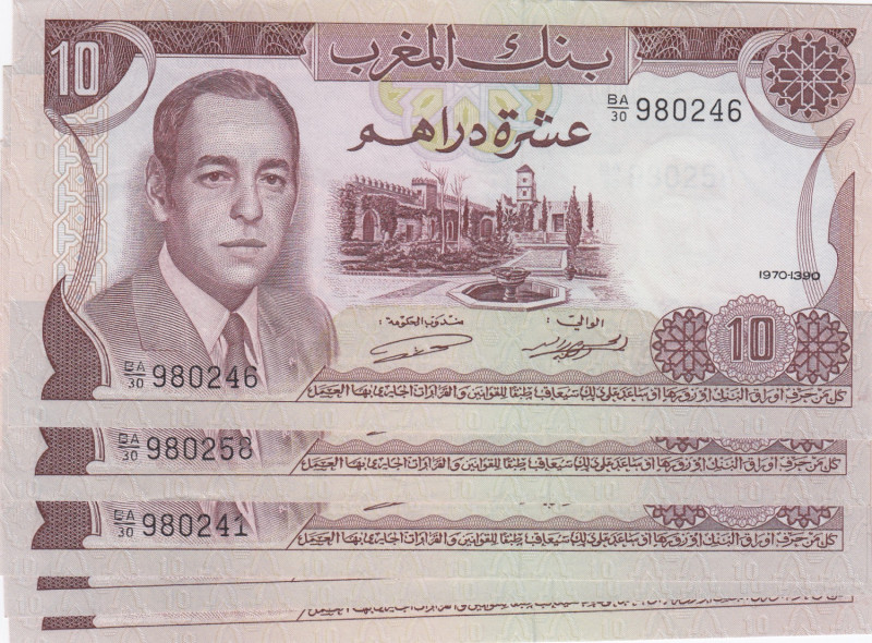 Morocco 10 Dirhams 1970 (5)
UNC Pick 57a24