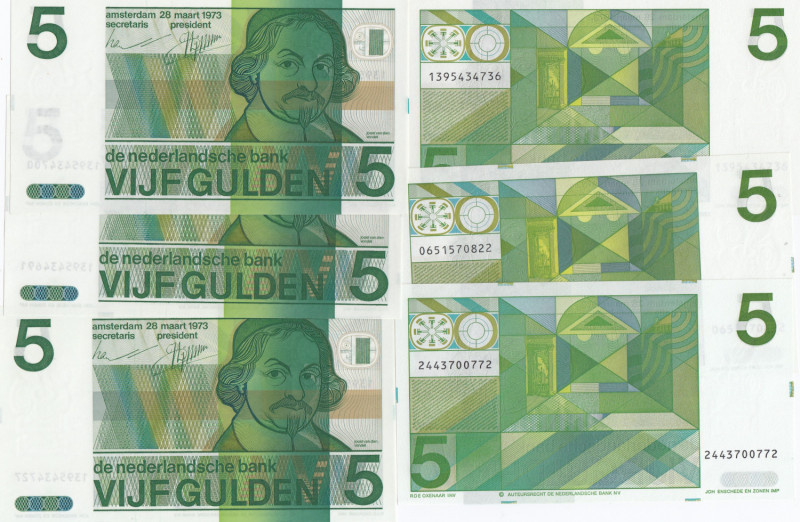 Netherlands 5 Gulden 1973 (6)
UNC Pick 95