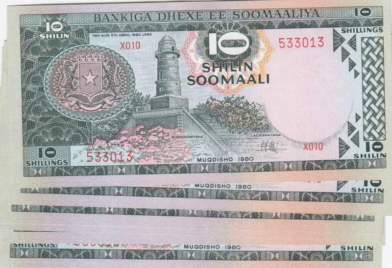 Somalia 10 Shillings 1980 (6)
UNC Pick 26