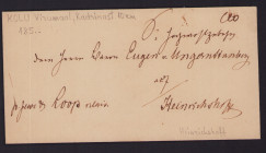 Estonia, Russia envelope - From Kadrina to Kolu 185...
Sold as seen, no return. Parun Gotthard Eugen von Ungern-Sternberg. Very rare!