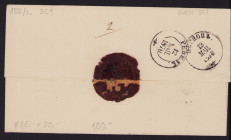 Estonia, Russia Cancelled envelope Reval to Pärnu, 1870
Sold as seen, no return. With a stamp. Very rare!