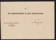 Estonia, Russia Cancelled envelope Võru - Dorpat 1876
Sold as seen, no return. Very rare!