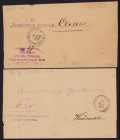 Estonia, Russia - Group of envelopes Kärdla, Pärnu, 1891 (2)
Sold as seen, no return. Very rare!