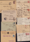 Group of Estonian envelopes & postcards 1919-1921 (9)
Sold as seen, no return. 