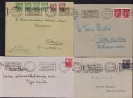 Estonia Group of Envelopes 1923-1926 - Tartu (4)
Sold as seen, no return. With: On every letter there should be complete recipient and sender address ...