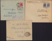 Estonia Group of Envelopes 1923-1939 - Pärnu-Tallinn Postvagun (3)
Sold as seen, no return. With stamps.