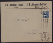 Estonia Tallinn envelope 1925
A/S Näitus, A/S Rotermanni tehased. With a stamp, cancelled. Sold as seen, no return.