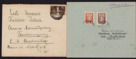 Estonia Group of Envelopes 1926 - Fair 19-28 VI 1926 Tallinn & Envelope from Lithuania 1927 (2)
Sold as seen, no return.