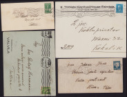 Estonia Group of Envelopes 1929-1940 - Tartu (4)
Sold as seen, no return. 