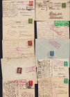 Estonia, Germany Group of postcards & envelopes 1929-1937 - Invitation to Tartu exhibition (10)
Sold as seen, no return. 