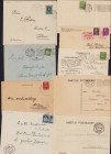 Estonia Group of envelopes & postcards 1930-1937 (9)
Sold as seen, no return. 