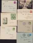 Estonia - Group of envelopes & postcards 1933-1938 - with special stamps (7)
Sold as seen, no return. 