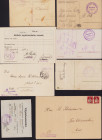 Estonia Group of envelopes, postcards & document (8)
Sold as seen, no return. 