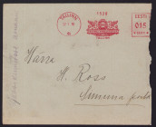 Estonia Tallinn - Simuna envelope 1938
Eestimaa Kindlustus A/S. Cancelled. Sold as seen, no return.