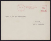 Estonia Tallinn - Tartu envelope 1939
Krediit Pank. Cancelled. Sold as seen, no return.
