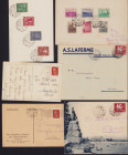 Estonia, Russia USSR - Group of envelopes & postcards 1939-1941 (6)
Sold as seen, no return. 