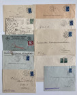 Estonia, Russia USSR - Group of envelopes & postcard 1940-1941 (10)
Sold as seen, no return. 