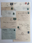Estonia, Russia USSR - Group of envelopes & postcard 1940-1941 (10)
Sold as seen, no return. 