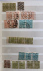 Collection of stamps Estonia, Russia USSR, USA, Germany, Lithuania etc
Sold as seen, no return. Album with eight filled two-sided sheets with stamps. ...