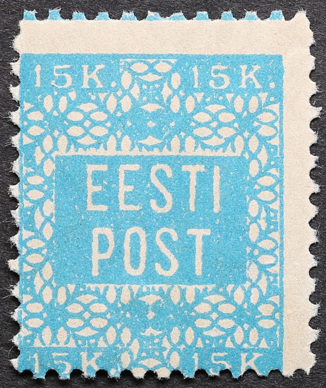 Estonia stamp 15 K 1918, 24./30. Nov.
Sold as seen, no return. MiNo. 2. Signed U...