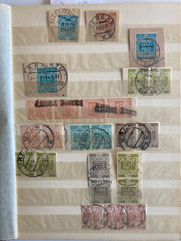 Estonia, Russia USSR, Finland - Collection of stamps
Sold as seen, no return. Al...