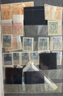 Collection of stamps - Estonia
Sold as seen, no return. Album with twelve completely filled two-sided sheets with stamps. Please check photos on our w...
