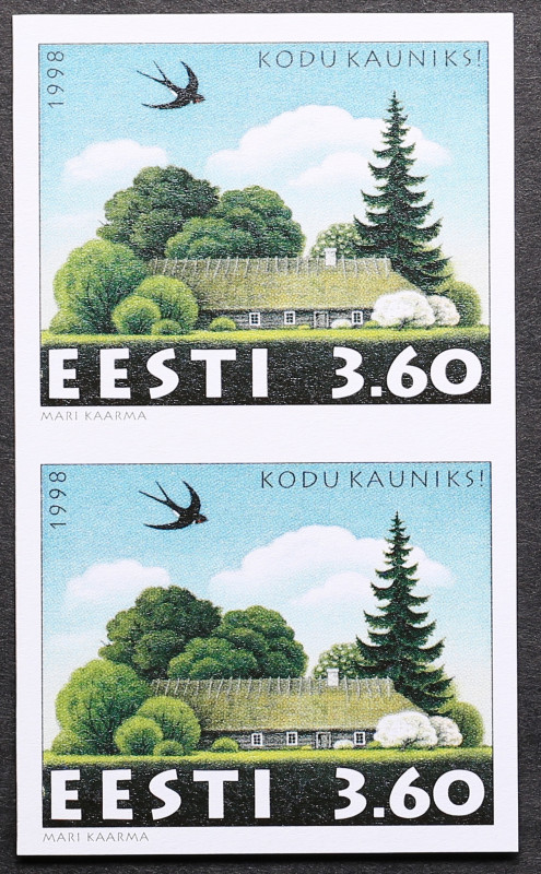 Estonia stamps, For more Beautiful homes, 1998, Imperforate
Never sold over the ...