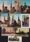 Estonia, Russia Group of postcards - Tallinn - Churches: Toomkirik, Nevski katedraal, Oleviste, Kaarli, Nikolai (11)
Sold as seen, no return. 