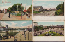 Estonia, Russia Group of postcards - Tallinn, Reval - wene turu, Jaani tn ja turu, Wiruwärawa mägi, Viru tn. (4)
Sold as seen, no return.
