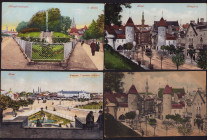 Estonia, Russia Group of postcards - Tallinn, Reval - Viru tn. (4)
Sold as seen, no return.