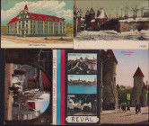 Estonia, Russia Group of postcards - Tallinn, Reval - Wiruwäraw, Merimeeste Kodu, Saia tänav (5)
Sold as seen, no return.
