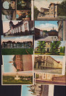 Estonia, Russia Group of postcards - Tartu, Dorpat - Raatus, Wabaülikool, Maarja kirik, Jüri kirikSaksa teater, Rauteejaam, Zoloogia muuseum, Pritsima...