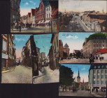 Estonia, Russia Group of postcards - Tallinn - Müürivahe tn, Harju tn, Karja tn, Jaani tn, Narva tn, Viru tn (6)
Sold as seen, no return. 
