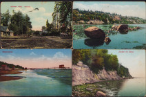 Estonia, Russia Group of postcards - Mereküla, Reval beach, Reval Fishermen, Wösu before 1920 (4)
Sold as seen, no return. Two cards with a stamp. Can...