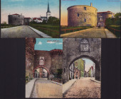 Estonia, Russia Group of postcards - Tallinn, Reval - "Paks Margareta", Ranna värav (4)
Sold as seen, no return.