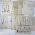 Estonia, Russia Group of documents since 1874 (37)
Sold as seen, no return. 