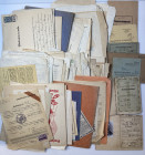 Estonia, Russia, USSR - Group of documents, checks membership cards, permissions, etc
Sold as seen, no return. 